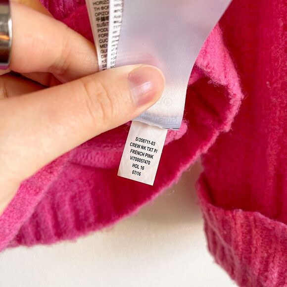 Gap Barbie Pink Crewneck Sweater Size LP - Picture 4 of 7